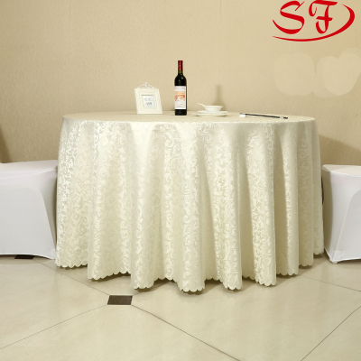 hot selling Polyester polyester wallpaper Hotel Restaurant table cloth