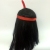 The indians wig ancients wig hair with feather