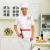 hotel restaurant cotton chef's uniform coat can be customized 