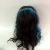 Double color of wavy hair wig