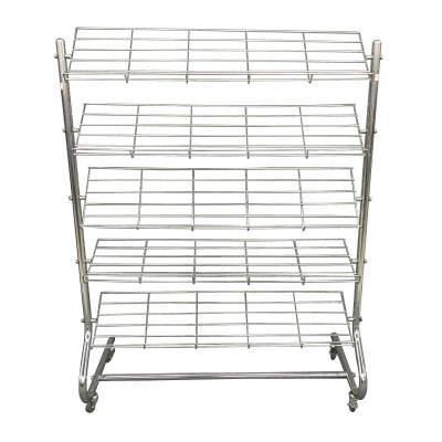One-sided five-story shoe rack Floorstanding Shoes display shelves Barbed wire shoe rack shoe