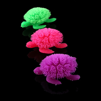 Children's turtle flash ball toys Vent ball bouncy ball with soft thorn