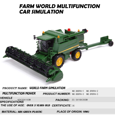 The new mower Large farm farmer car park simulation toys for children