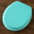 Pure color sponge  toilet lid pedestal pan A-088