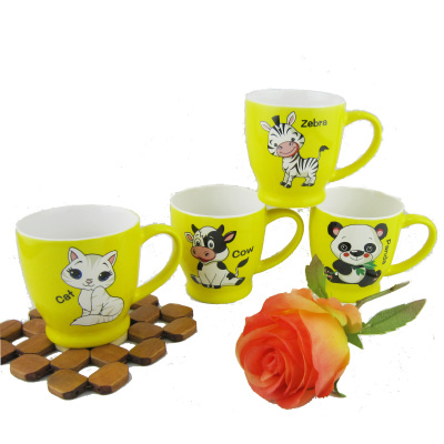 Animal Ceramic Cartoon Cup for promotion
