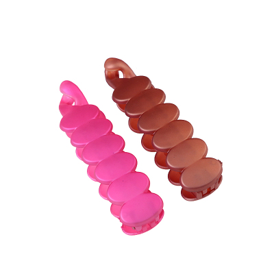 New rubber solution hair clip 12 colors