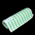 Colorful stripe bamboo fiber cleaning rag