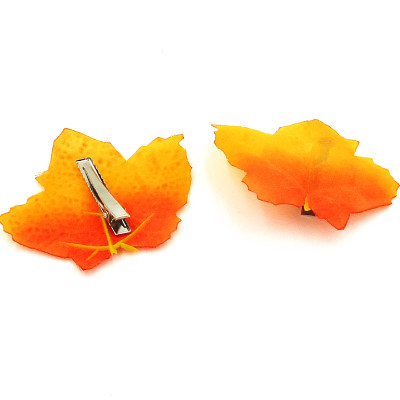 New Style Leaf Hairclip headpin for girls and kids headwear Accessory