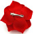 Red Rose Headflower hair clipSome Using Way  for  Bride Wedding Hairpin Brooch and more