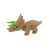 A variety of small dinosaur toy assembled puzzle can be installed