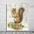 Full Diamond For Home Wall Decoration squirrel Diamond Painting 48*58cm
