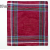 Man 37cm polyester satin stripe deep color handkerchief