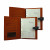 Notebook 25K high-end metal buckle PU leather loose-leaf notebook business
