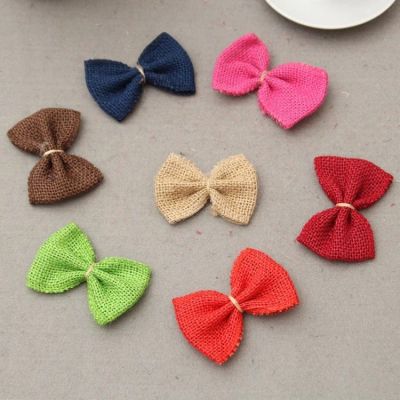 6 cm lace hemp volume Flowers packaging materials Lace butterfly knot