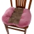 Crystal velvet color matching cushion vehicle dining chair cushion