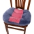 Crystal velvet color matching cushion vehicle dining chair cushion