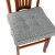 Cotton and linen rural style 4-buckle cushion dining chair and sofa cushion