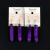 European style fashion resin earrings women' s colorful earrings