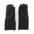 Women's fur and leather simple style full-finger gloves