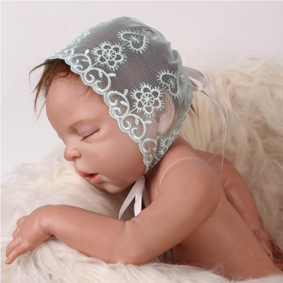 5 color new European baby baby photography hat lace straps child caps infant shape caps