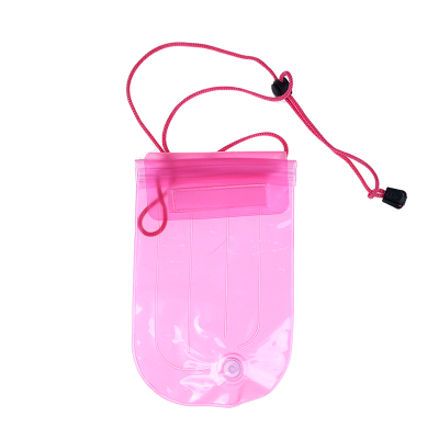 Mobile phone waterproof bag for diving and swimming use