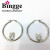 Fashion personality stainless steel c ring earrings