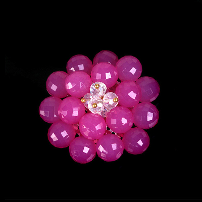 DIY acrylic flower beads acrylic accessory