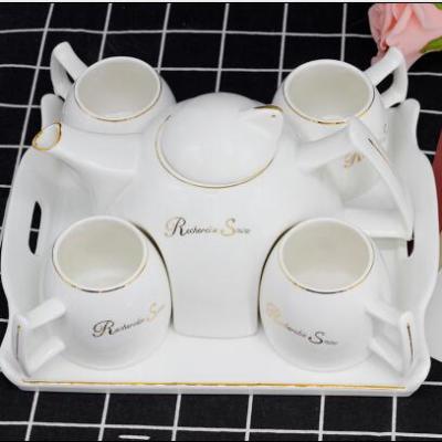 Guotong ceramic The 2017 new gold fushi water ware ceramic coffee ware