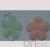 Jewelry Accessories 601 flannel five plum blossoms
