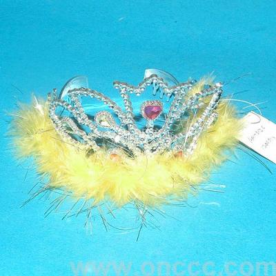 Yellow Feathers Head Buckle
