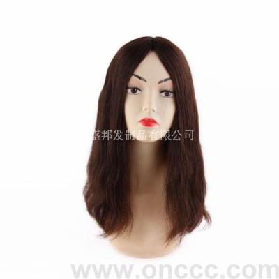 Little red and brown wavy wig