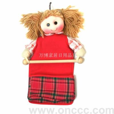 Doll with Stick Pocket