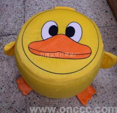 Yellow Duck Inflatable Stool