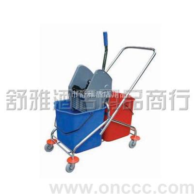 60L Large Size Pressurizing-down Style Double Barrel Squeezing Water Truck