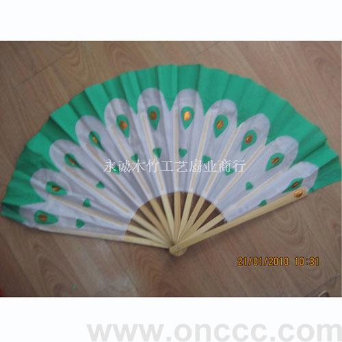 wholesale of cyan feather dance fans