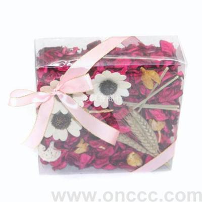 Pack pink dried flowers