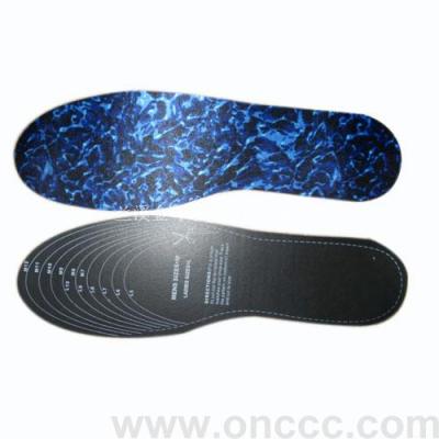 Dark blue latex insole supports walking insole