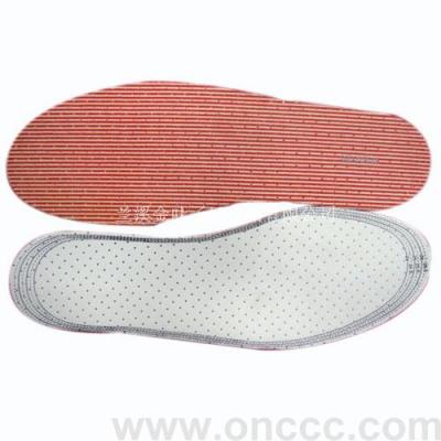 Red Striped Insole