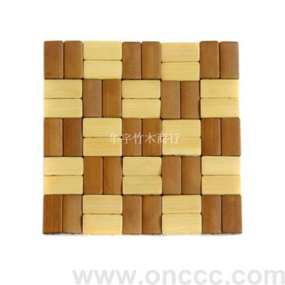 Square bamboo mat