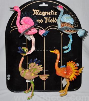 Ostrich fridge magnet