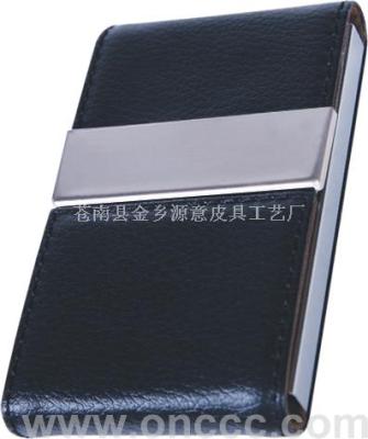 Imitation Leather Metal Brand Box OZX-9601