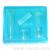 Manufacturers supply cosmetic plastic pallet blue PVC blister packaging blister box