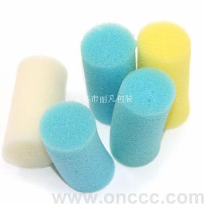Factory direct - selling cylindrical nail washing sponge non - toxic tasteless
