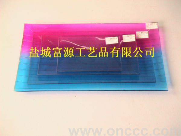 8678D烤漆玻璃果盘