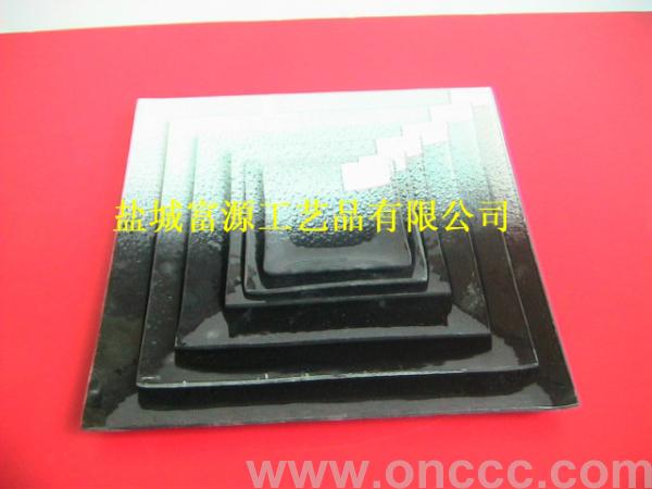 8673j 烤漆玻璃果盘