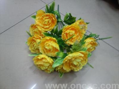 Factory direct simulation of tree Peony bouquet of 12