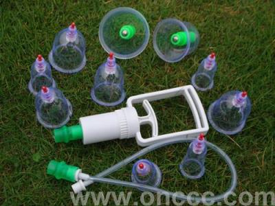 Authentic sports cupping in gas remove tank seal vacuum cupping Deluxe hardcover 10 heads