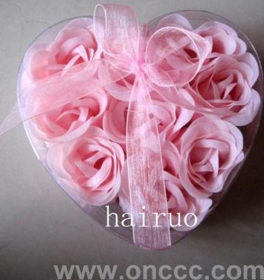 Heart-Shaped 9 Roses Soap Flower Valentine's Day Gift Advertising Gift