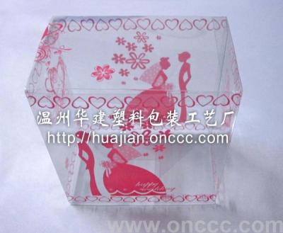 PVC wedding package box, candy box.