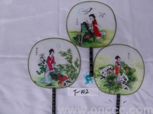 Fan Advertising Fan Sandalwood Fan Fan Customized Wholesale Craft Fan Plastic Fan